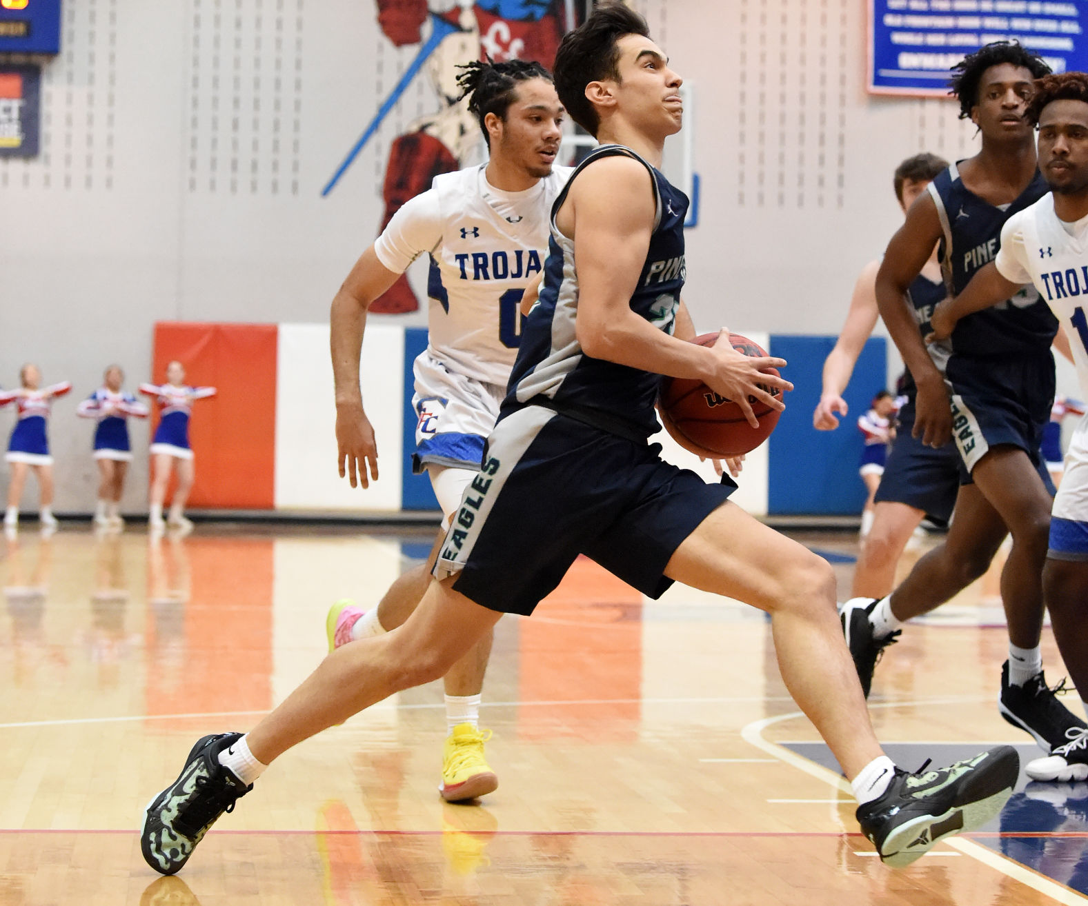 PHOTOS: Fountain-Fort Carson Trojans (58) Pine Creek Eagles (70)
